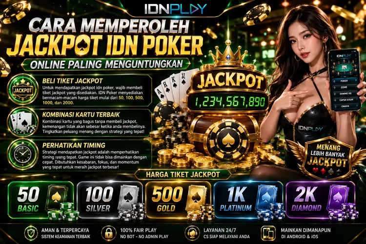 Jackpot IDN Poker